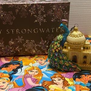 Jay Strongwater Peacock Ornament